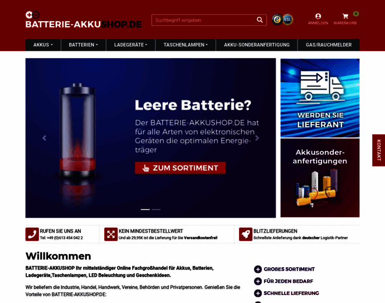 Batterie-akkushop.de thumbnail