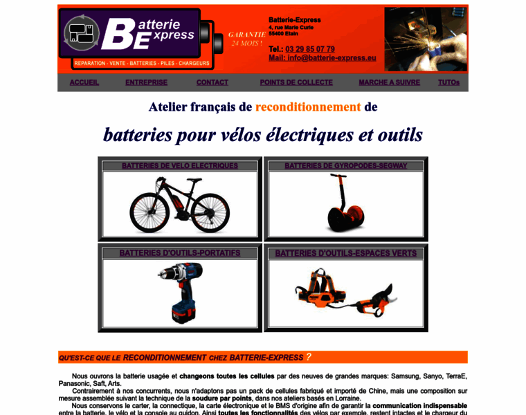 Batterie-express.eu thumbnail