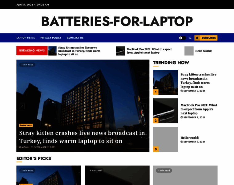 Batteries-for-laptop.com thumbnail