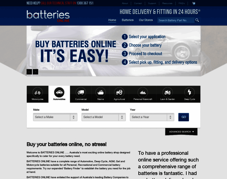 Batteriesonline.com.au thumbnail