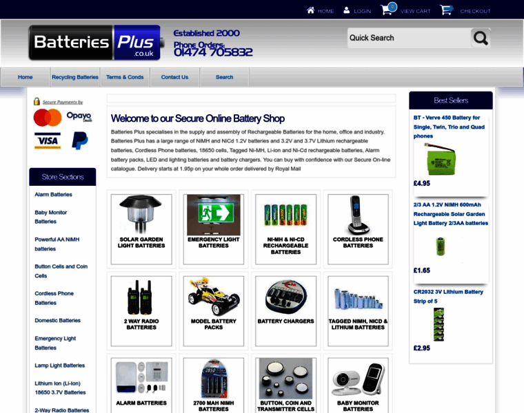 Batteriesplus.co.uk thumbnail
