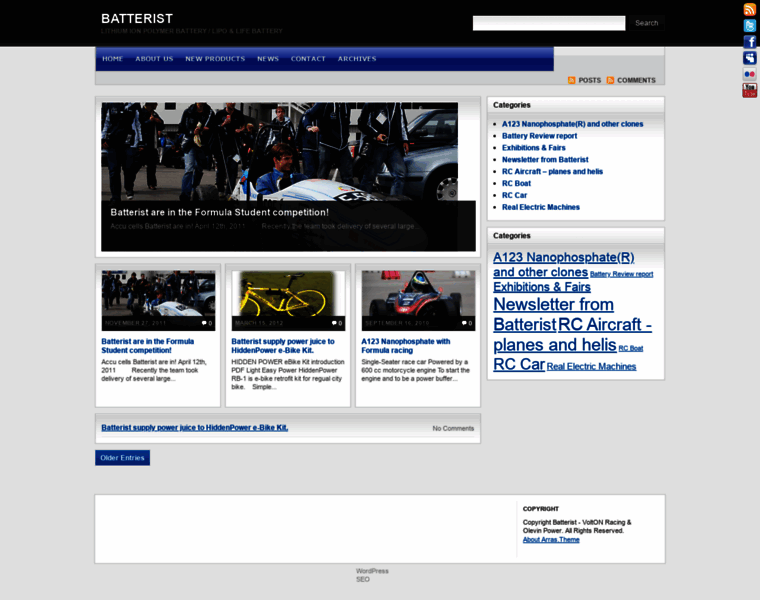 Batterist.com thumbnail