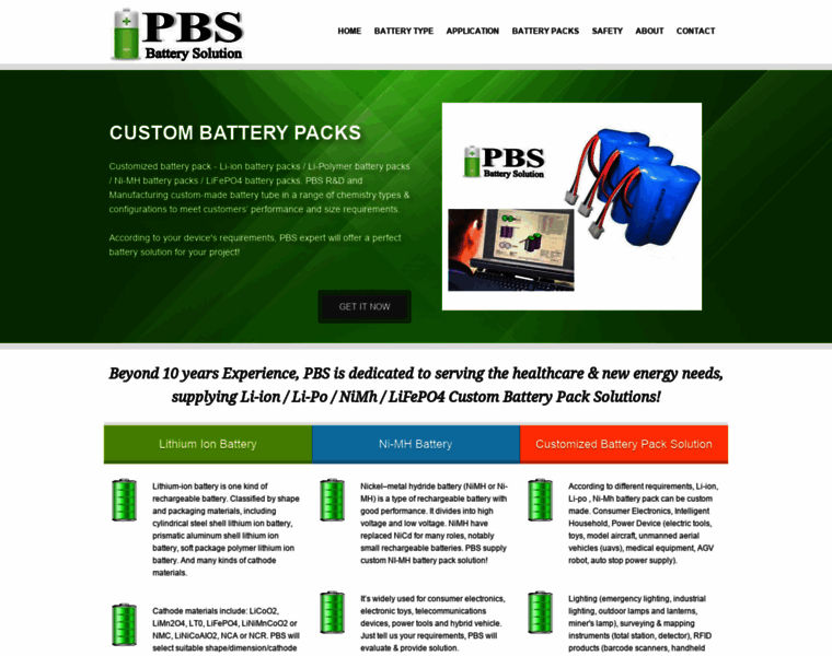 Battery-solution.com thumbnail