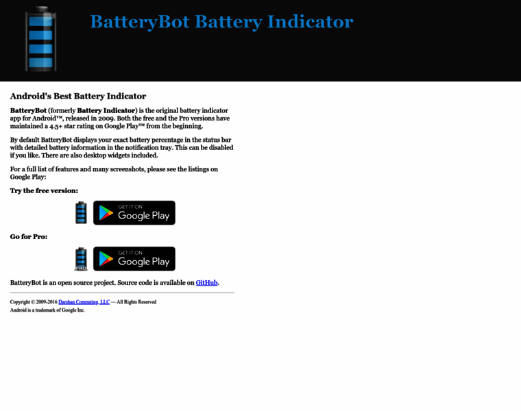 Batterybot.info thumbnail