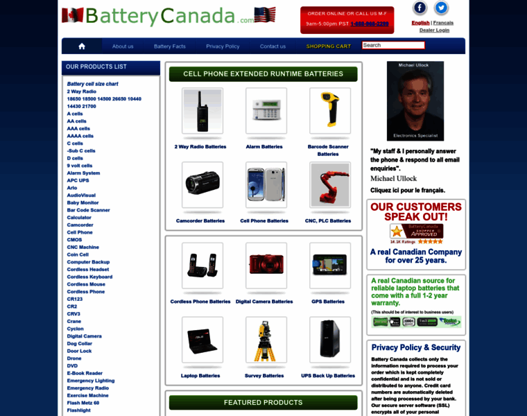 Batterycanada.com thumbnail