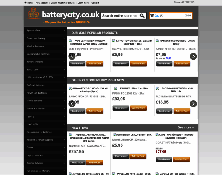 Batterycity.co.uk thumbnail