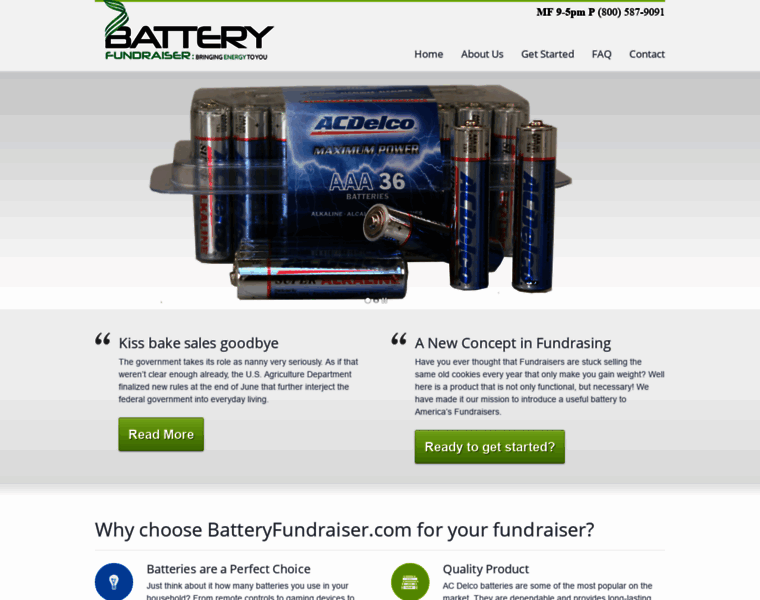 Batteryfundraiser.com thumbnail