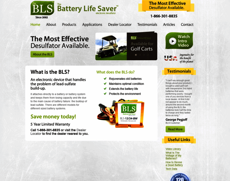 Batterylifesaver.com thumbnail