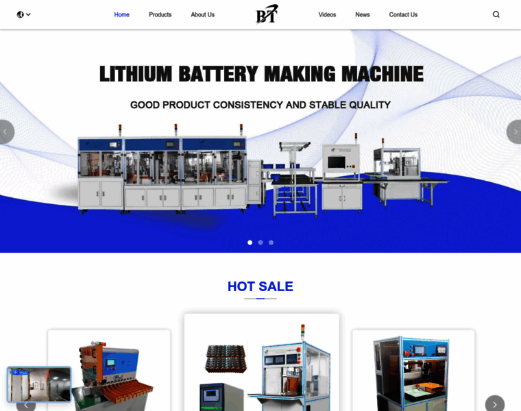Batterymakingmachine.com thumbnail