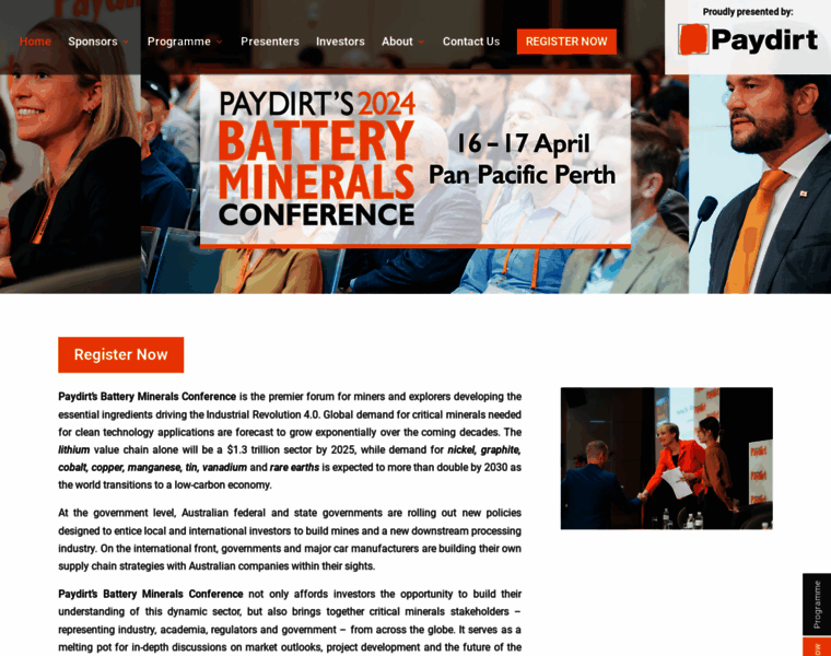 Batterymineralsconference.com thumbnail
