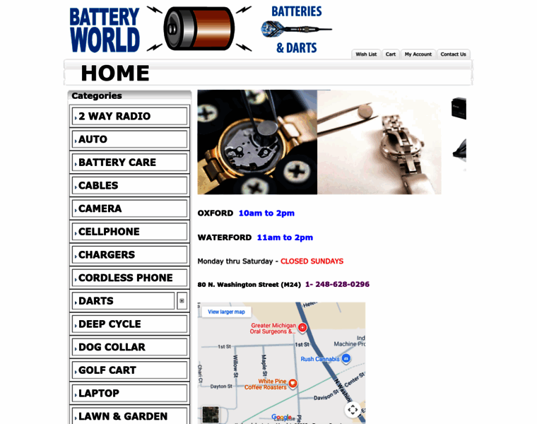Batteryworld-home.com thumbnail