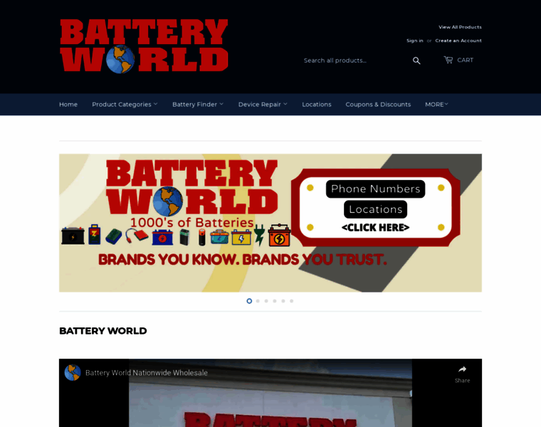 Batteryworldonline.com thumbnail
