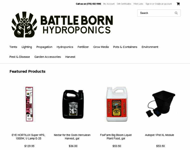 Battlebornhydro.com thumbnail