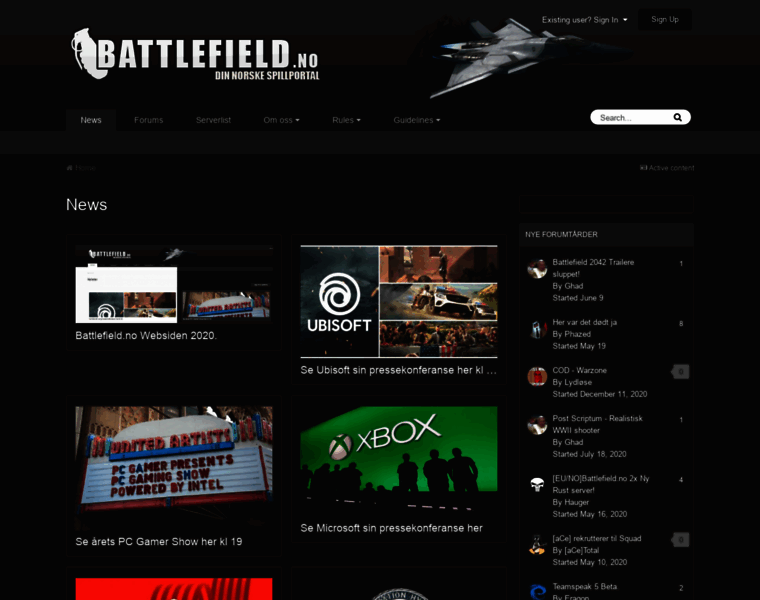 Battlefield.no thumbnail