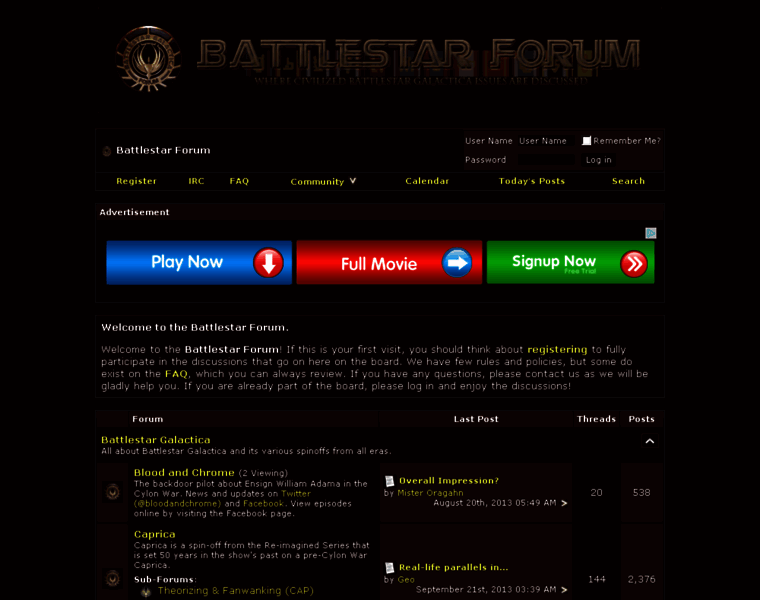 Battlestarforum.com thumbnail