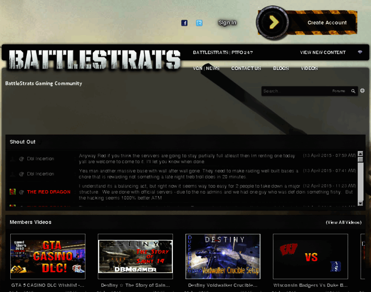 Battlestrats.com thumbnail
