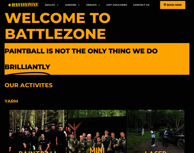 Battlezonepaintball.co.uk thumbnail