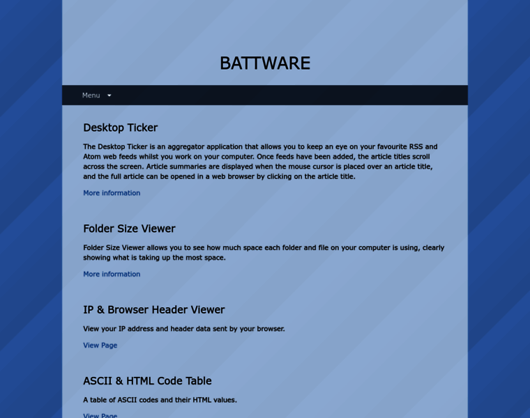 Battware.co.uk thumbnail