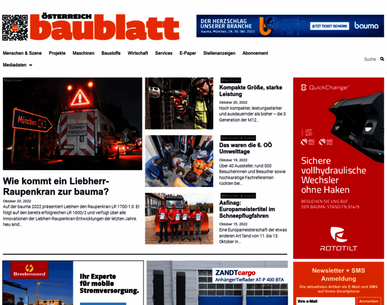 Baublatt.at thumbnail