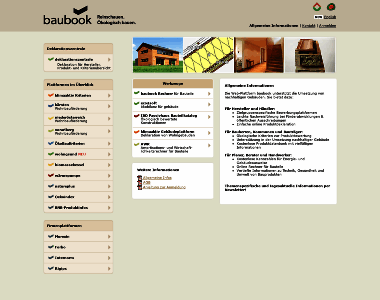 Baubook.info thumbnail