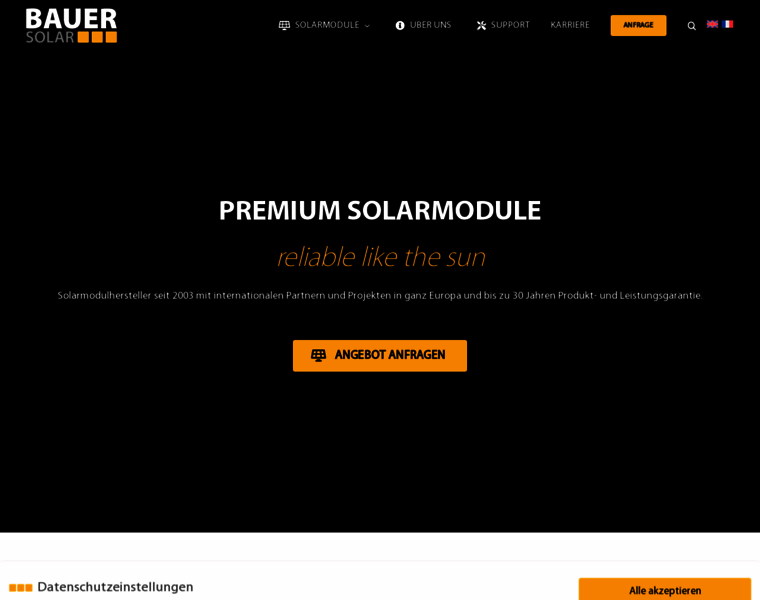 Bauer-solar.de thumbnail