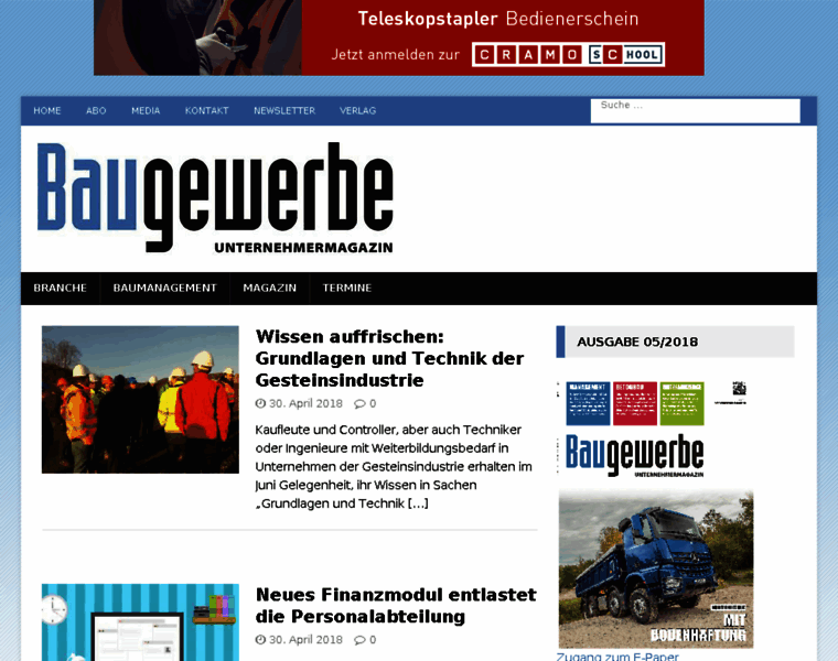 Baugewerbe-app.de thumbnail