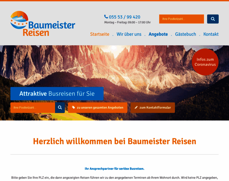 Baumeister-reisen.de thumbnail