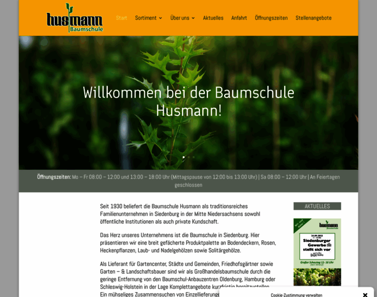 Baumschule-husmann.de thumbnail