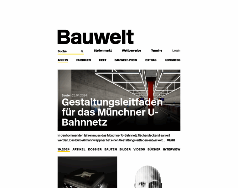 Bauwelt.de thumbnail