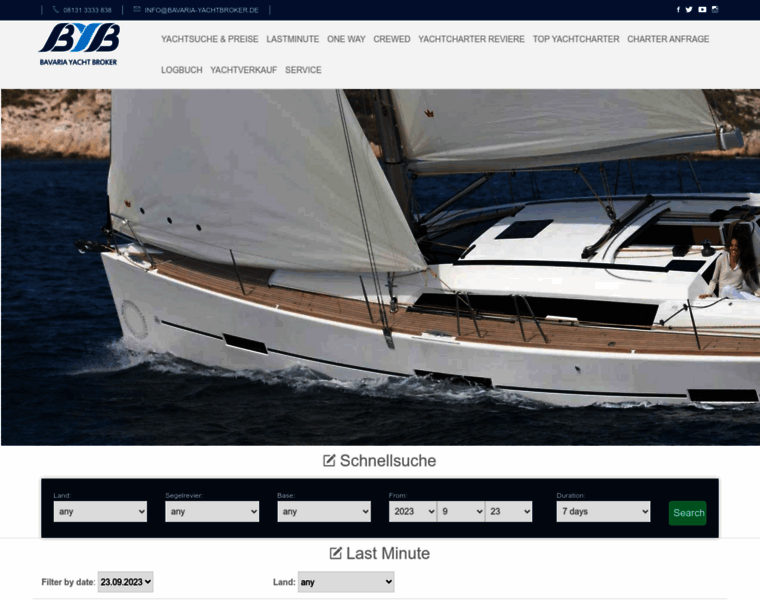 Bavaria-yachtbroker.de thumbnail
