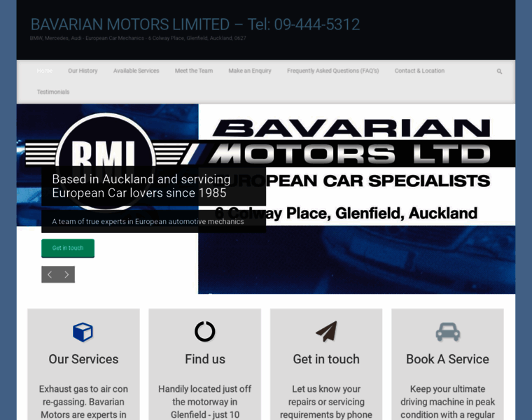 Bavarianmotors.co.nz thumbnail