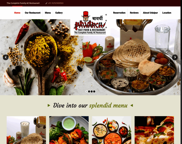 Bawarchirestaurant.in thumbnail
