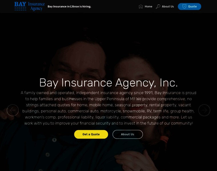 Bay-insurance.com thumbnail