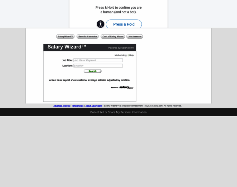 Bayarea.salary.com thumbnail
