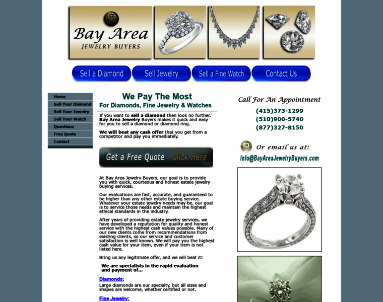 Bayareajewelrybuyers.com thumbnail