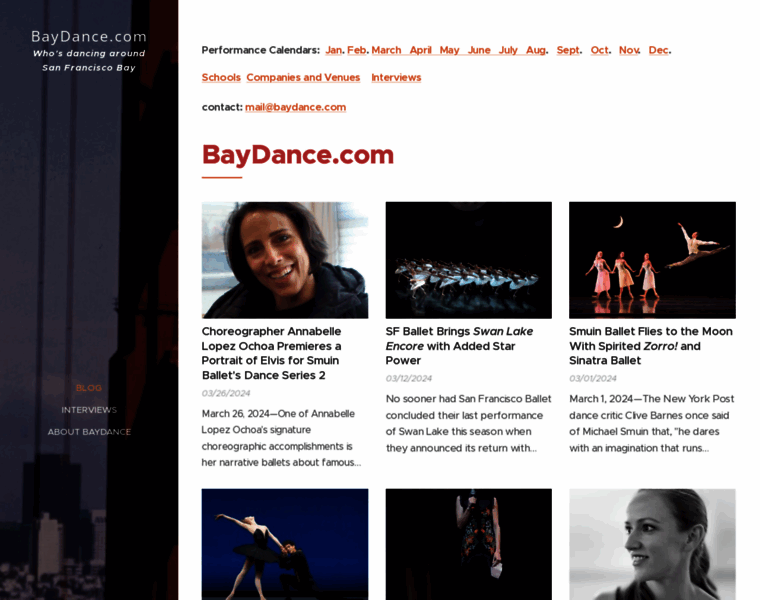 Baydance.com thumbnail