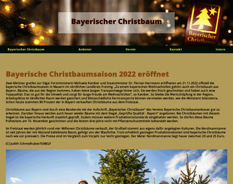 Bayerische-christbaumanbauer.de thumbnail