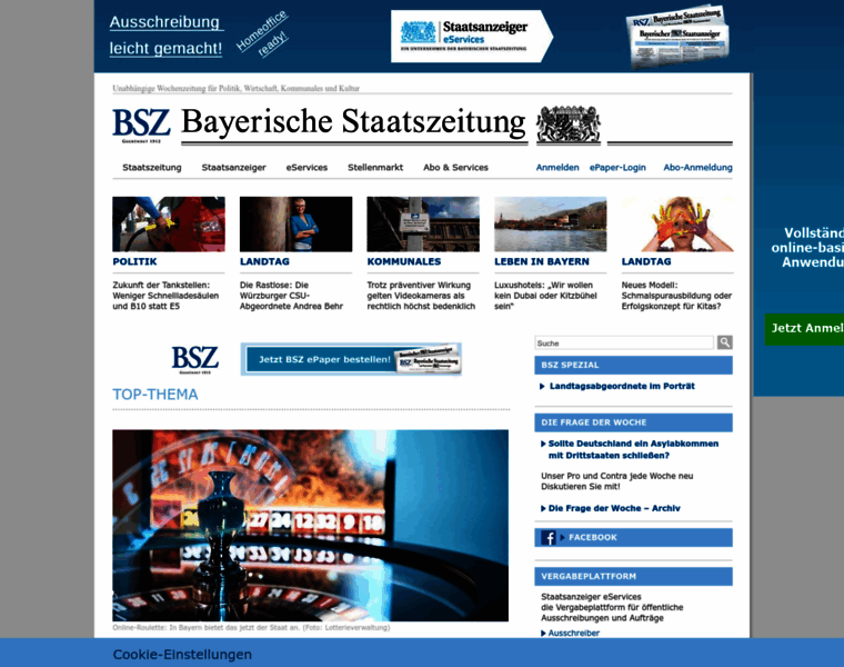 Bayerische-staatszeitung.de thumbnail