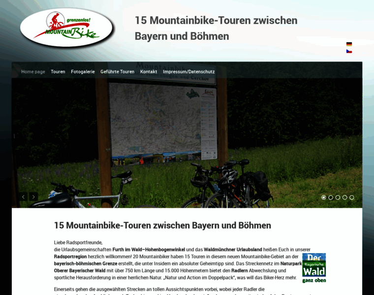 Bayerischer-wald-mountainbiken.de thumbnail