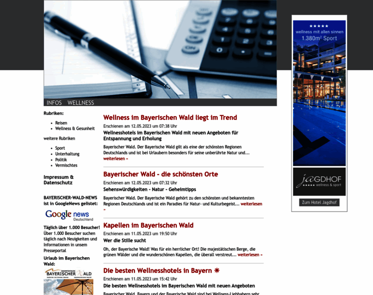 Bayerischer-wald-news.de thumbnail