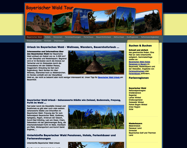 Bayerischer-wald-tour.de thumbnail
