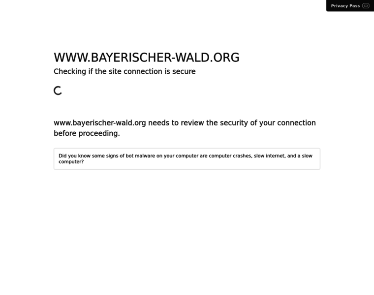 Bayerischer-wald.org thumbnail
