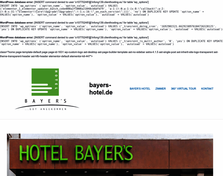 Bayers-hotel.de thumbnail