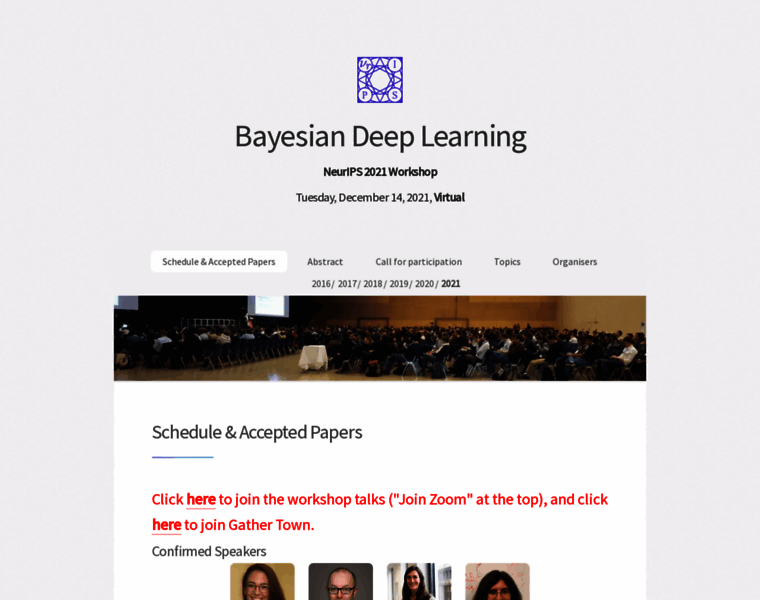 Bayesiandeeplearning.org thumbnail