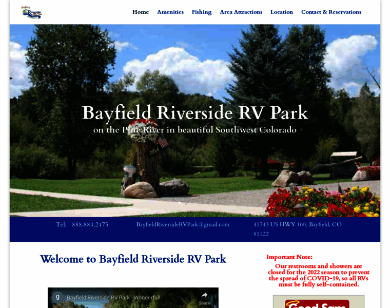 Bayfieldriversidervpark.com thumbnail
