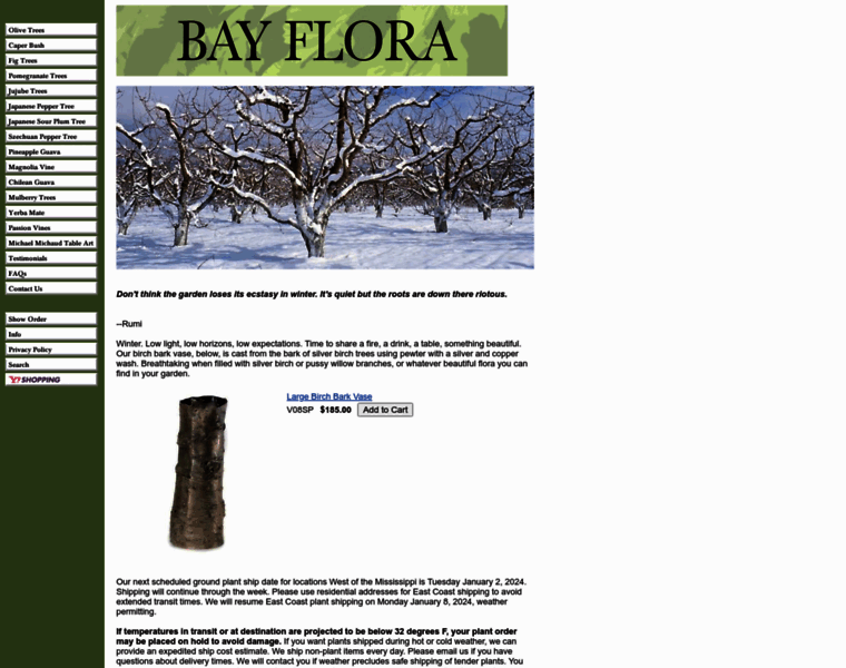 Bayflora.com thumbnail
