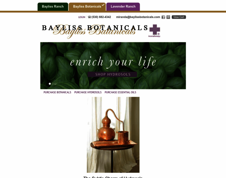 Baylissbotanicals.com thumbnail