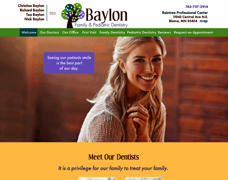 Baylonfamilydentistry.com thumbnail