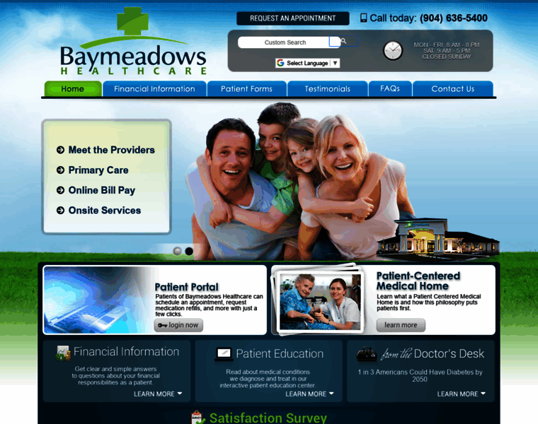 Baymeadowshealthcare.com thumbnail