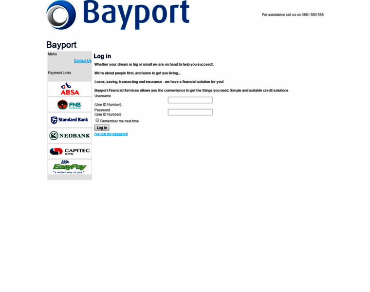 Bayport.docview.co.za thumbnail